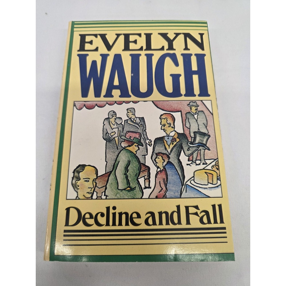 Evelyn Waugh Decline and Fall 1928 Little Brown & Company Paperback 0316926078
